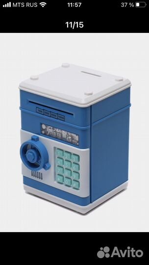 Копилка сейф музыкальная