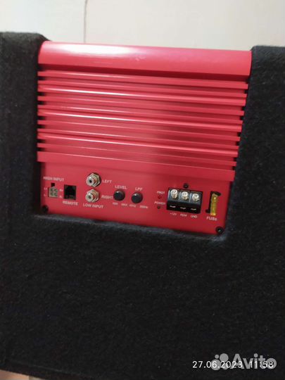 Активный сабвуфер в авто