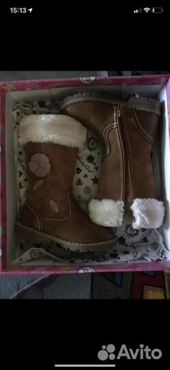 Новые сапожки 26 размер