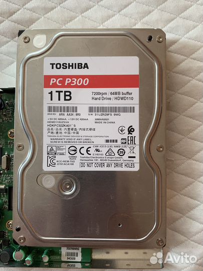 Hdd toshiba pc p300