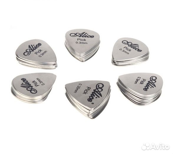 Медиатор металлический Alice