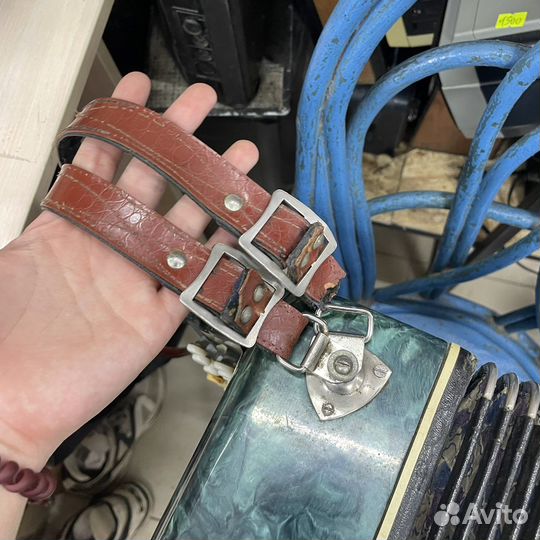 Гармонь Беларусь с футляре СССР (Сзр)