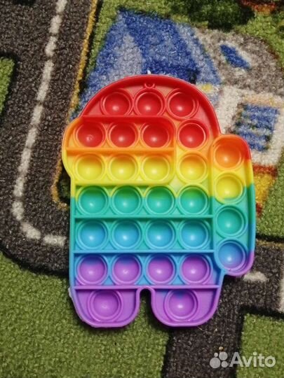 Пупырка амонг ас (поп ит, pop it)