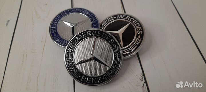Эмблема заглушка на капот мерседес