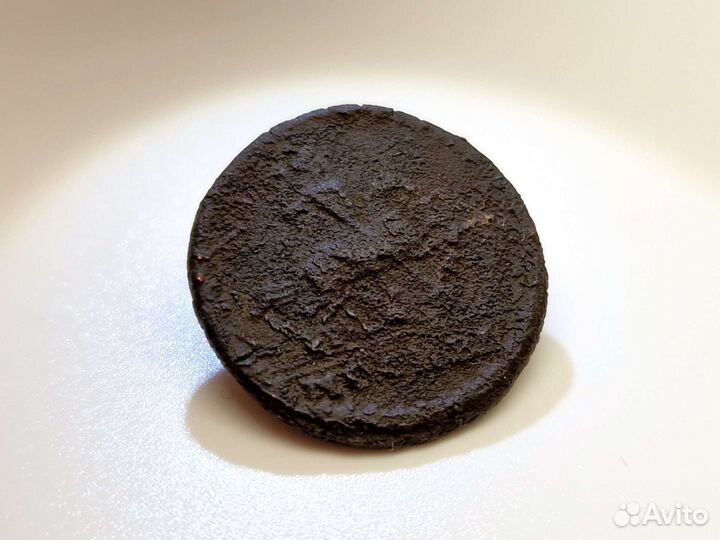 1 копейка 1728 г. москва. Петр II. Москва. 