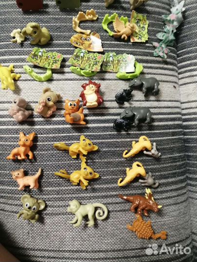 Киндеры животные разных серий