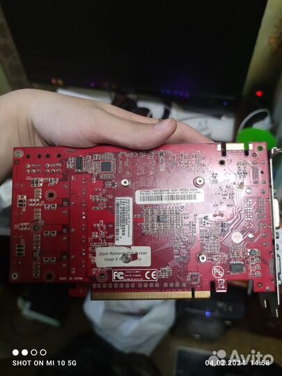 Видеокарта Palit 9800-GT 512MB