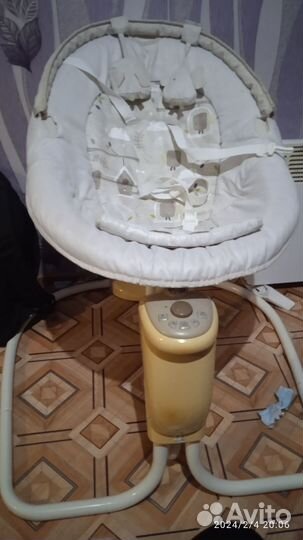 Электро качели детские музыкальные