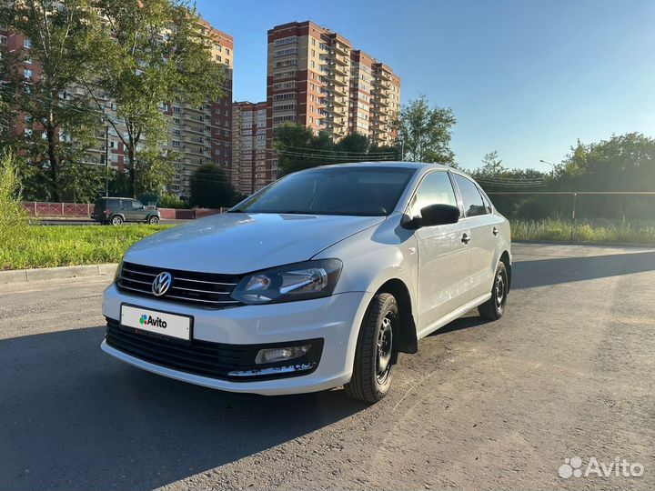 Volkswagen Polo 1.6 МТ, 2019, 88 000 км