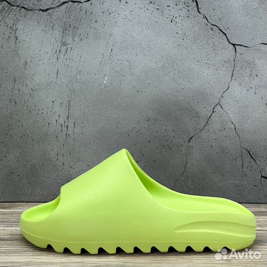 Сабо женские Adidas Yeezy Slide Glow Green
