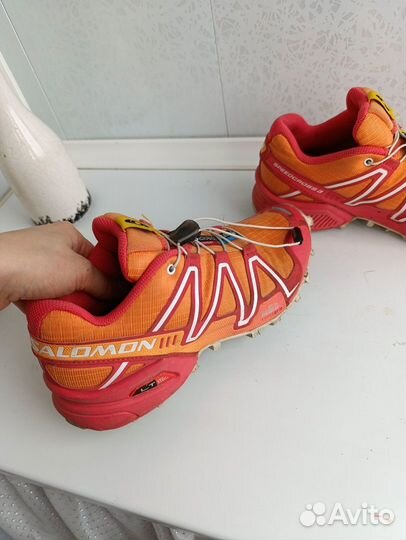 Кроссовки Salomon Женские Speed Cross Оранжевые