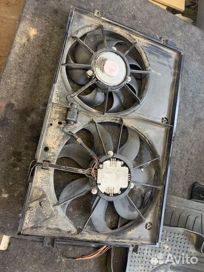 Диффузор вентилятора радиатора Audi A3 8P