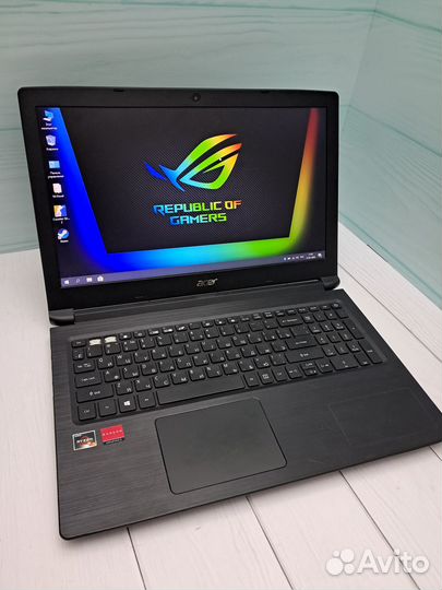 Игровой Acer\Ryzen 3\6gb DDR4\Radeon 535\SSD 512