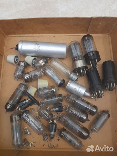 Радиолампы, радиодетали СССР