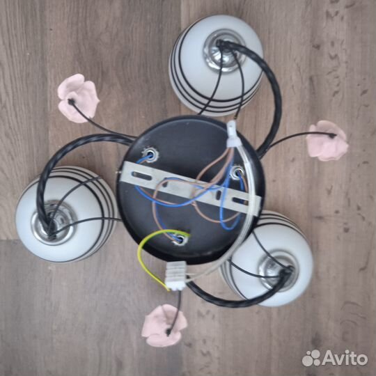 Люстра потолочная бу