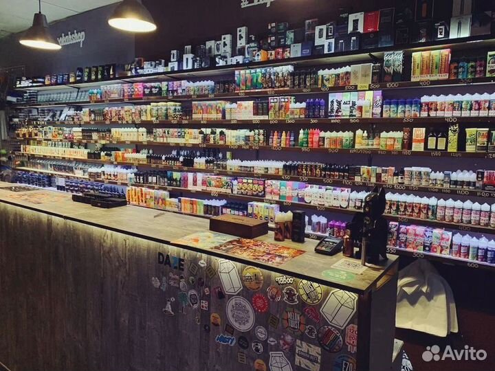 Продаётся готовый бизнес табачный магазин Inhale