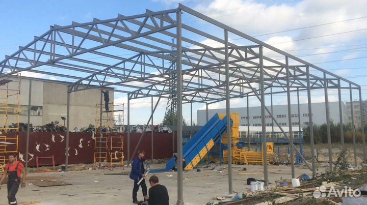 Быстровозводимые ангары, склады, навесы