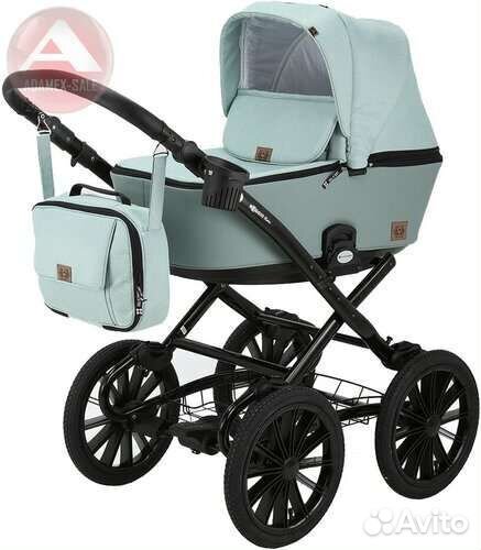 Коляска adamex reggio retro 3 в 1