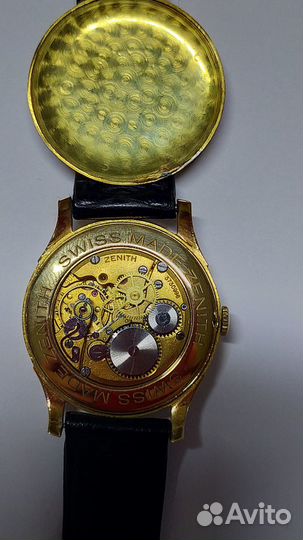 Золотые наручные часы Zenith