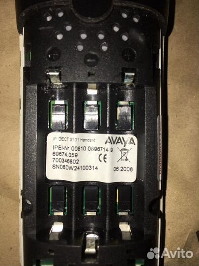 Телефон IP dect трубка Avaya