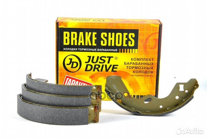 Колодки тормозные барабанные K3388 JBS0027 Just