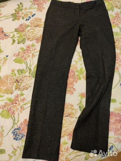 Брюки твид Naf naf, шерсть