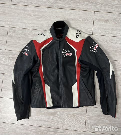 Мото куртка кожаная Alpinestars