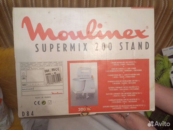 Миксер Moulinex