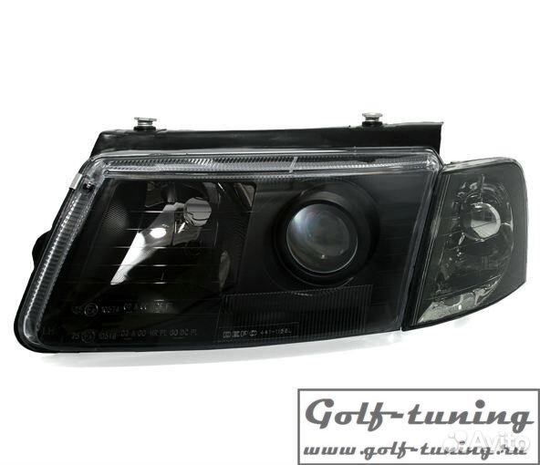 VW Passat B5 Фары с линзами черные