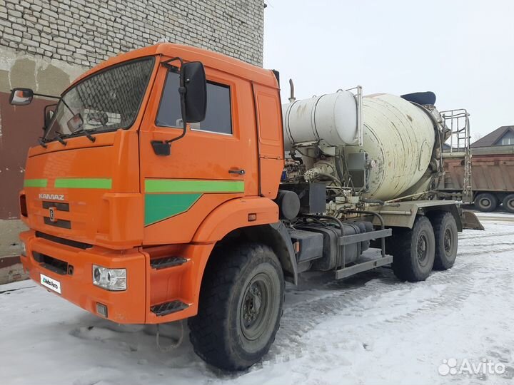 Автобетоносмеситель КАМАЗ 43118, 2012