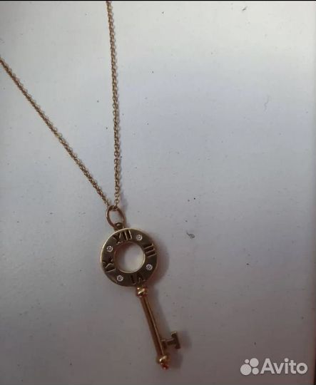 Цепочка с кулоном tiffany