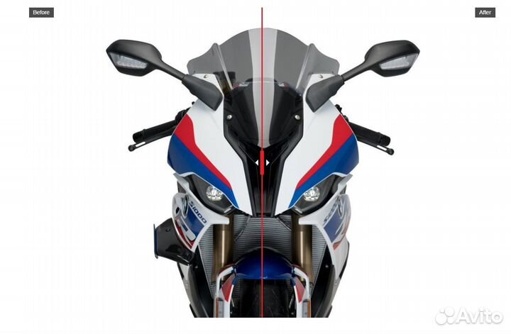 Спойлер передний Puig на BMW S1000RR