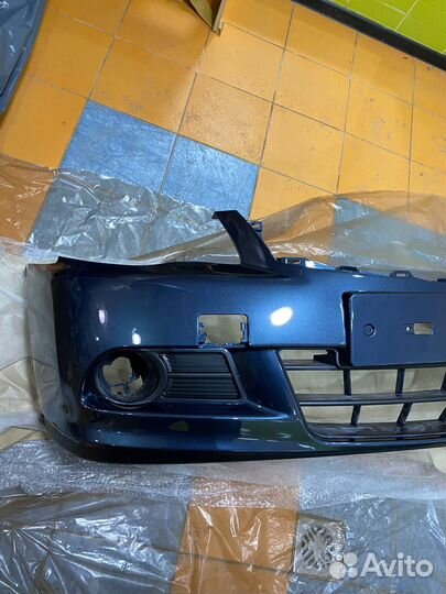 Бампер Nissan Almera G15 Dark Blue RAQ