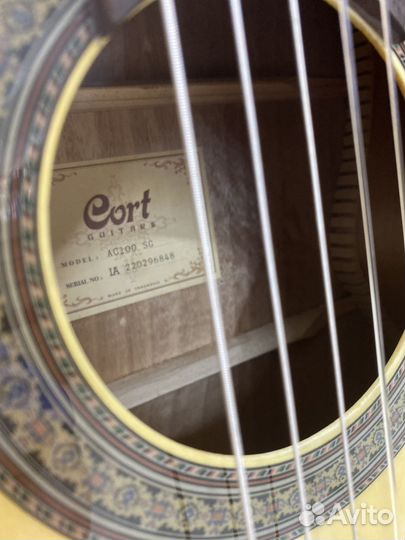 Классическая гитара cort AC 100