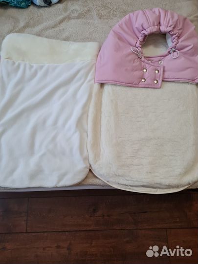 Конверт на выписку зимний для девочки