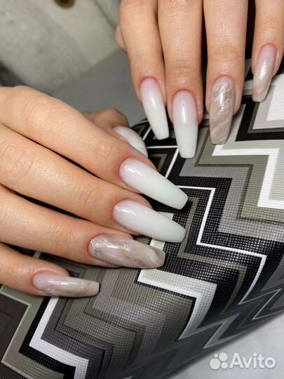 Маникюр, наращивание, гель-лак