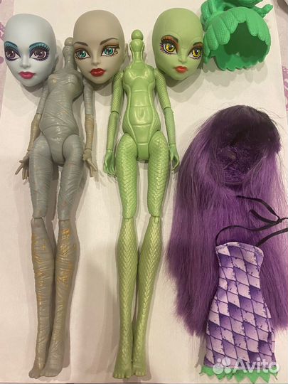 Monster high ооак части тела и одежда