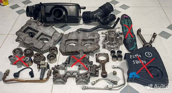 Ремкомплект двигателя Subaru Impreza GH2 EL154