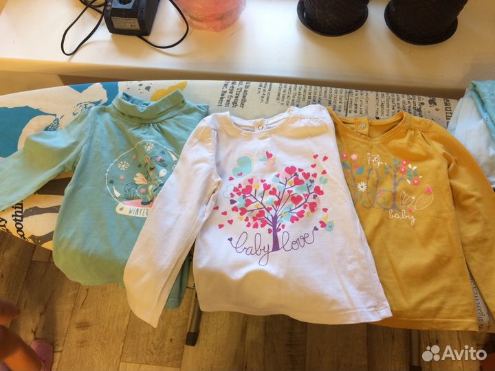 Одежда для девочки 1-2 года