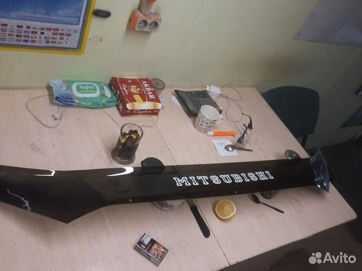 Дефлектор капота Лансер 10 ветровик