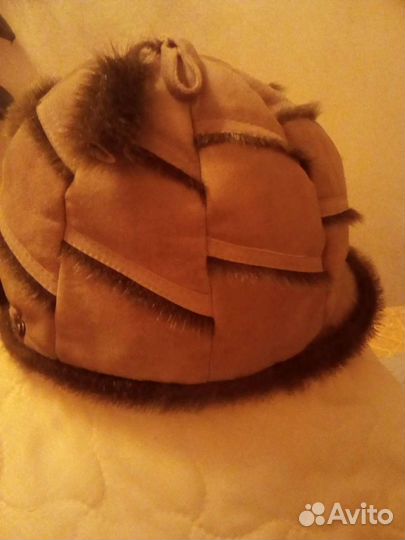 Шапочка-кепи осенне-зимняя