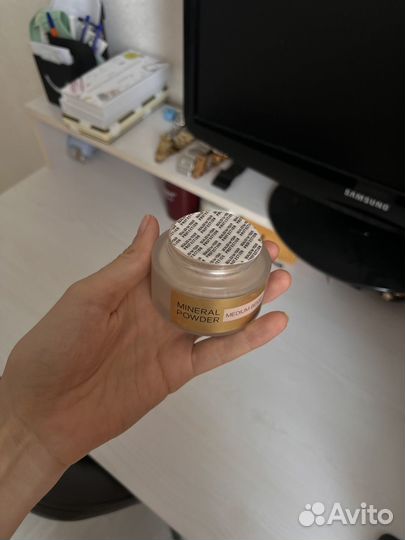 Пудра минеральная zeitun medium beige