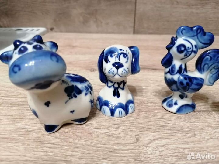 Фигурки гжель