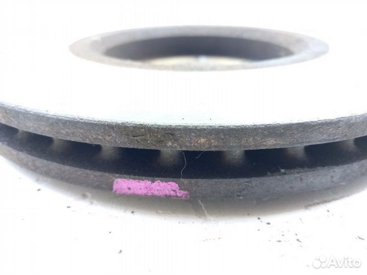 Тормозной диск передний Peugeot 307 3A/C EW10A