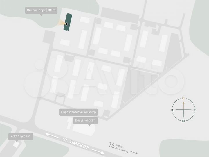 2-к. квартира, 77,3 м², 1/4 эт.