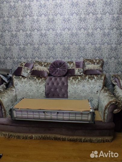 Диван и 2 кресла бу