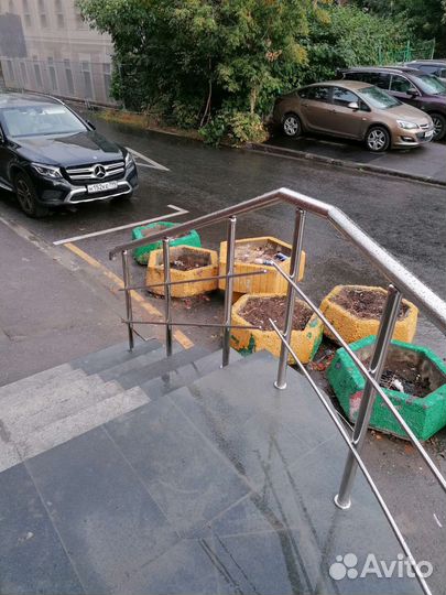 Перила из нержавеющей стали