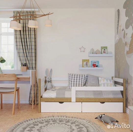 Детская кроватка из березы 160х80. Рассрочка