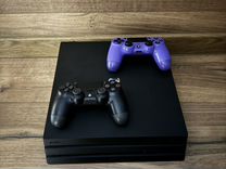 Sony playstation 4 pro 1tb 7208+20игр+2геймпада