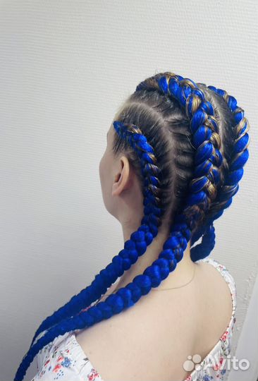 Плетение афрокосичек